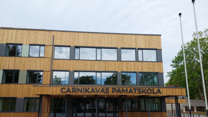 Carnikavas pamatskola, atjaunota