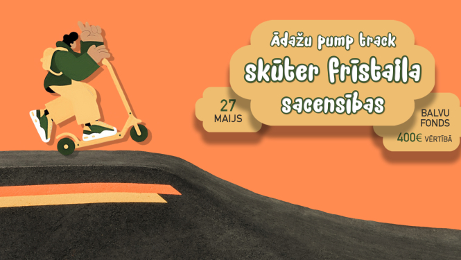 baneris sacensībām