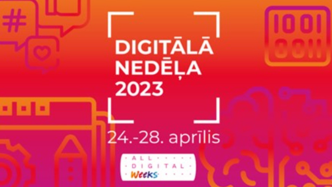 baneris digitālajai nedēļai