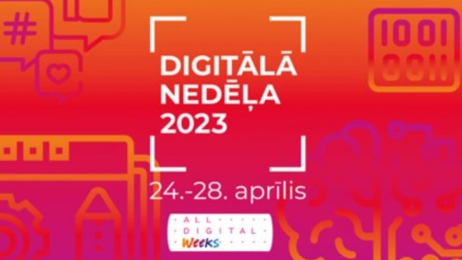 digitālās nedēļas baneris