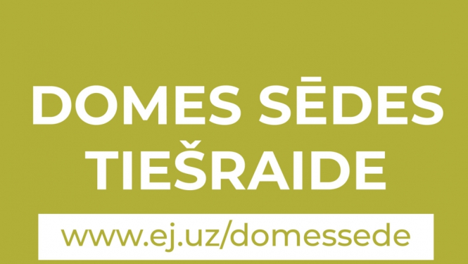 Domes sēdes tiešraide