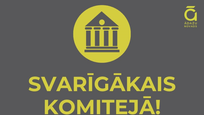 svarīgākais komitejā