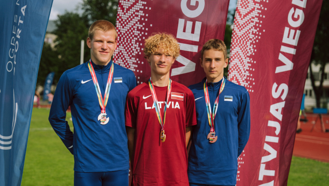 Toms Melderis, vieglatlētika, Ādažu novads