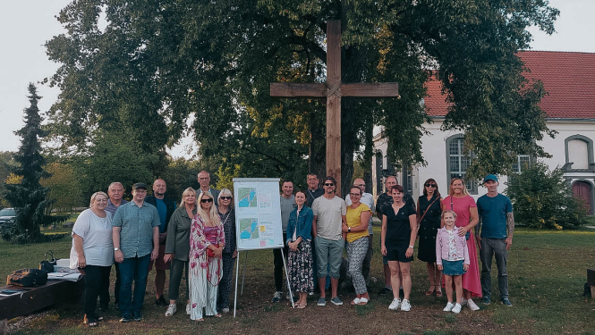 tikšanās ar Baltezera iedzīvotājiem