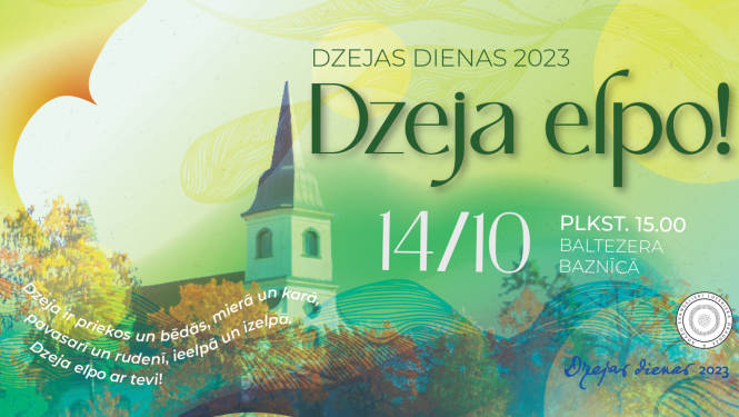 Dzejas dienas 2023: dzeja elpo, Baltezers