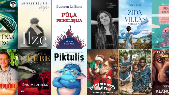 Jaunākās grāmatas Carnikavas bibliotēkā, oktobris 2023