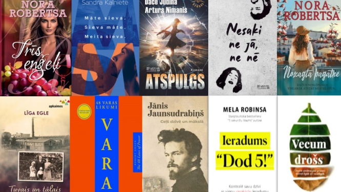 jaunāko grāmatu piedāvājums septembrī, Carnikavas bibliotēka, 2024