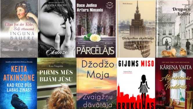 Jaunāko gtāmatu piedāvājums