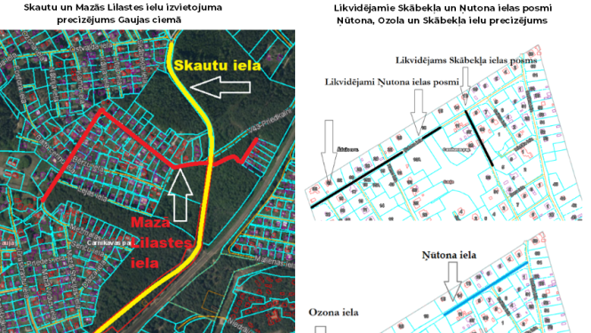 Tiks mainītas, precizētas vai likvidētas vairāk nekā 30 adreses Gaujas ciemā