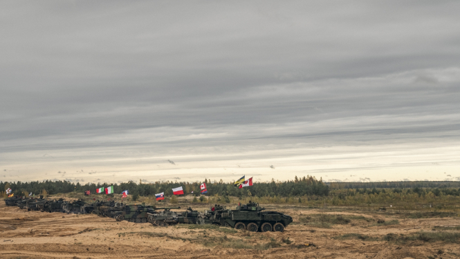 Iron Spear, militāras mācības, Ādažu poligons