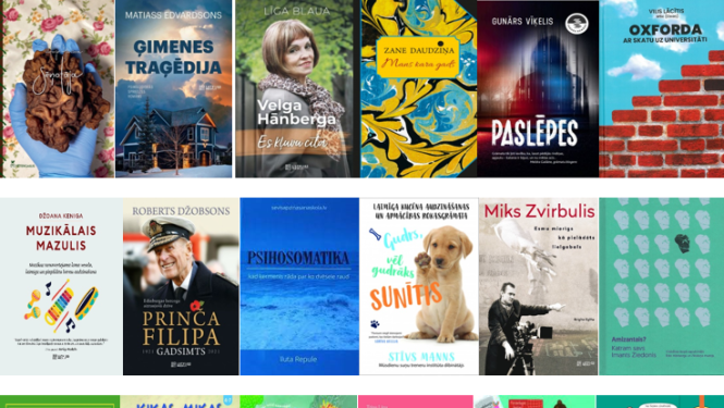 jaunākās grāmatas Ādažu bibliotēkā jūnijā