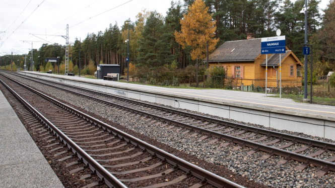 Stacija Kalngale, modernizēta