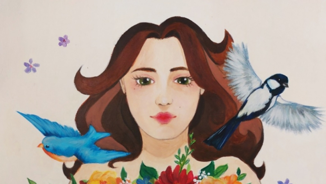 Vizuālās mākslas olimpiāde, Katrīna Sozinova, 8. klase