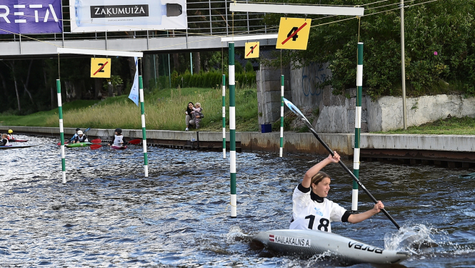Ādažu novada kauss airēšanas slalomā