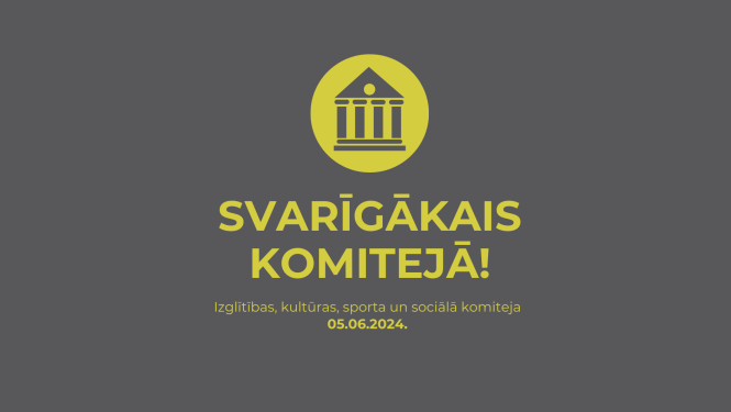 Svarīgākais IKSS komitejā
