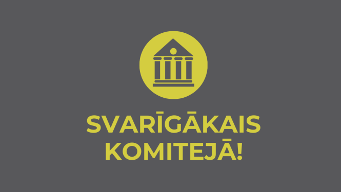 svarīgākais komitejā