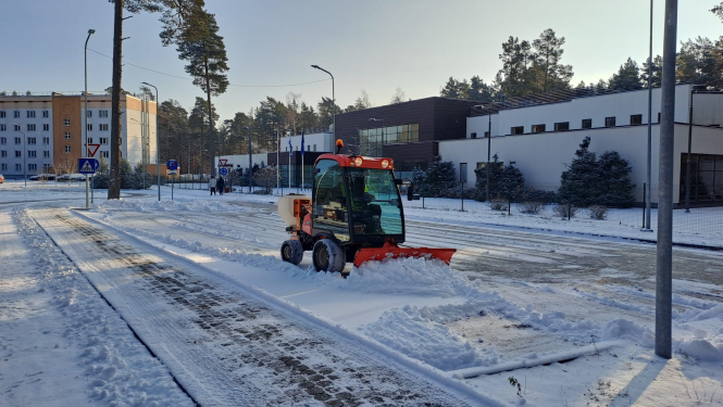 Uzsākta ziemas sezonas ielu uzturēšana