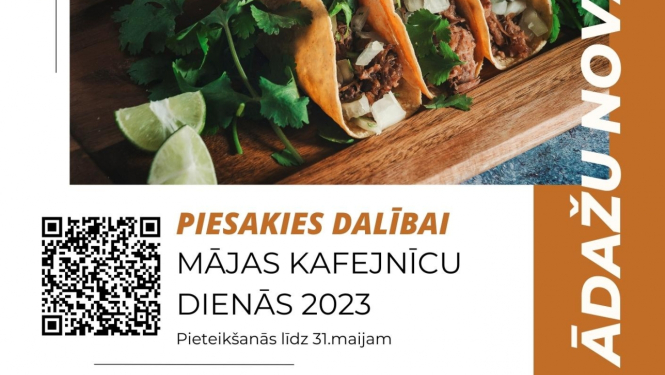 mājas kafejnīcu dienas 2023