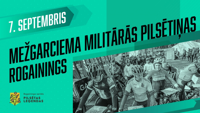 Mežgarciema militārās pilsētiņas rogainings