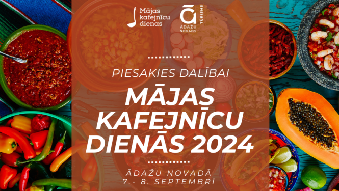 Mājas kafejnīcu dienas 2024