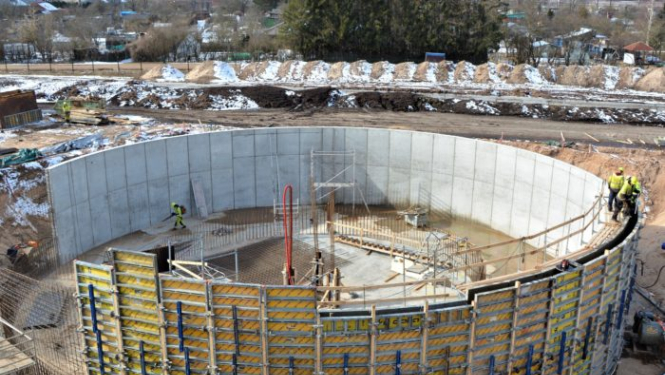 notekūdeņu attīrīšanas iekārtas būvniecība