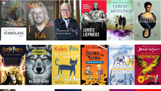 Jaunu grāmatu piedāvājums Ādažu bibliotēkā novembrī