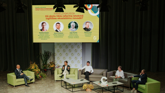 Pedagogu konferences paneļdiskusija