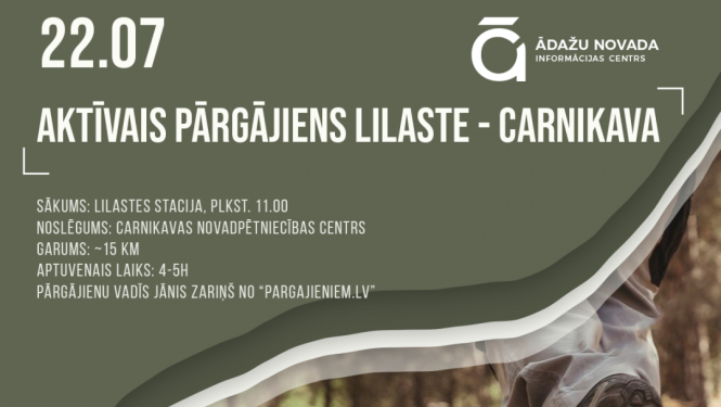 pārgājiens ar Jāni Zariņu, Lilaste, militārais mantojums