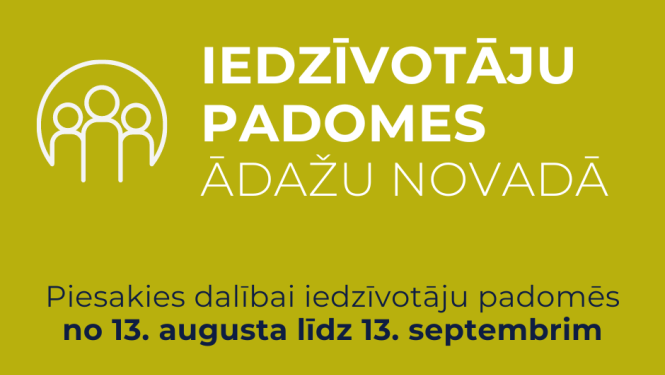 iedzīvotāju padomes, pieteikšanās