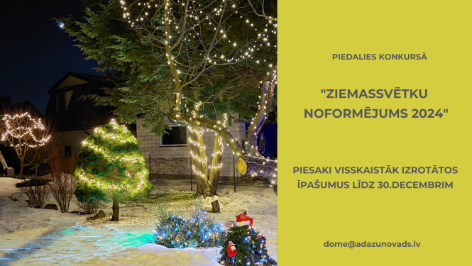 Ziemassvētku noformējums, 2024