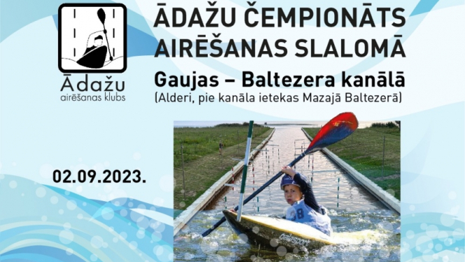 Ādažu čempionāts airēšanas slalomā