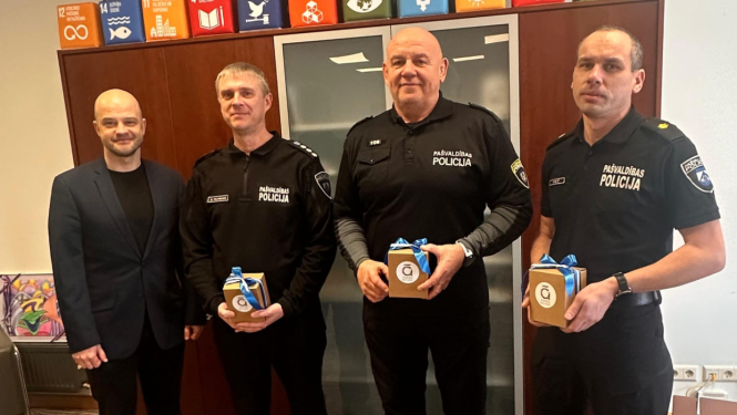 Gatis Miglāns, Oskars Feldmanis, Sergejs Mardarenko un Dmitrijs Grigorjevs