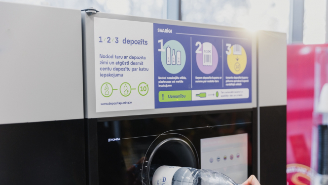 Depozīta taras nodošana