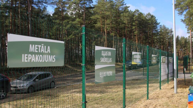 atkritumu šķirošanas laukums - Kadaga