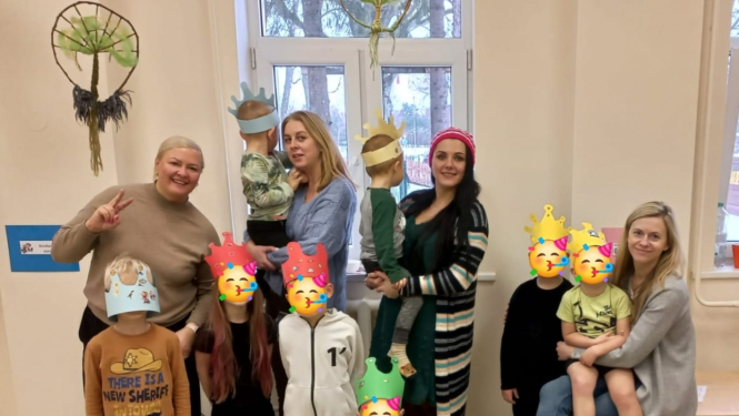 Programmas Stop 4-7 speciālistes ar bērniem otrās intervences noslēgumā