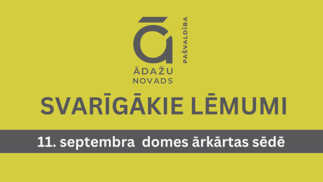 domes ārkārtas sēdes svarīgākie jautājumi, 11092024