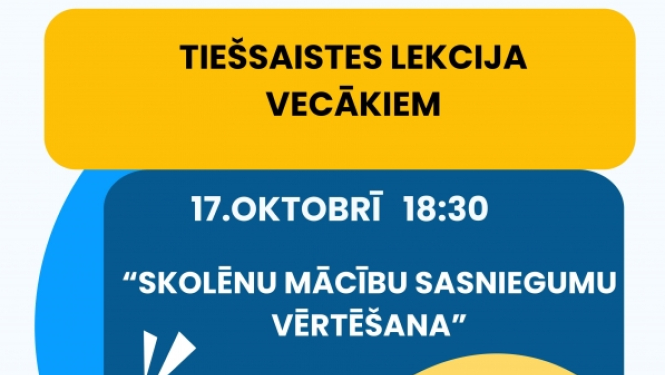 tiešsaistes lekcija par mācību vērtēšanu