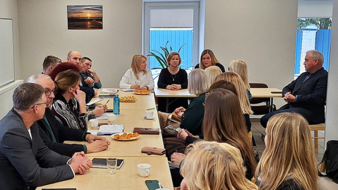 Tikšanās ar uzņēmējiem Kalngalē