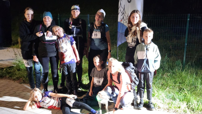 Latvijas orientēšanās nakts, Mežgarciems, Užuļu ģimene