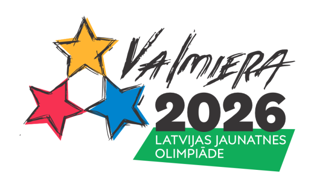 Logo - Latvijas Jaunatnes olimpiāde - Valmiera 2026