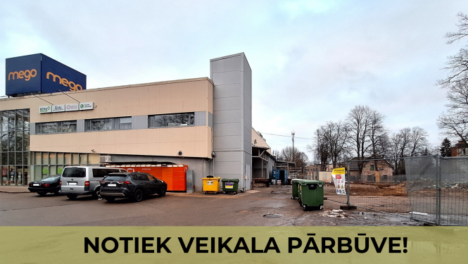 Mego pārbūve Carnikavā