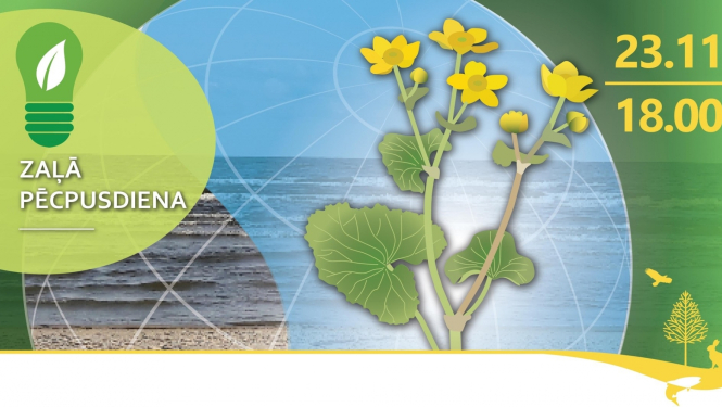 23. novembrī notiks “Zaļā pēcpusdiena” – informatīvs pasākums iedzīvotājiem par aktualitātēm Piejūras dabas parkā