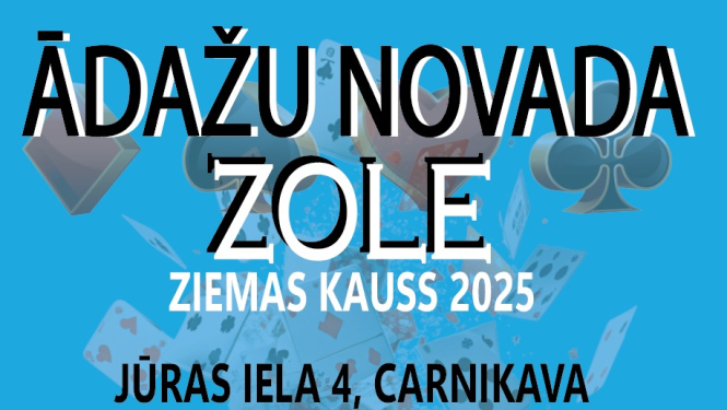 Ādažu novada Ziemas kauss zolītē