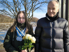 Dainis Zvirbulis un Līva Krūmiņa