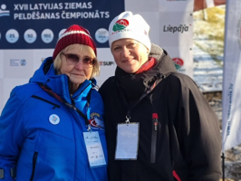 Līga Saulīte ziemas peldēšanas čempionātā