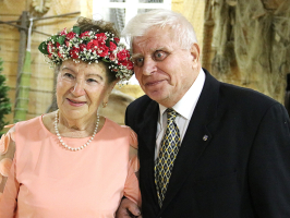 Ulita un Viktors, 55 gadu kāzu jubileja