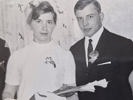 Ulita un Viktors Garbuzovi kāzās, 1969. gads