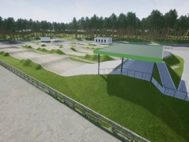 BMX trases vizualizācija