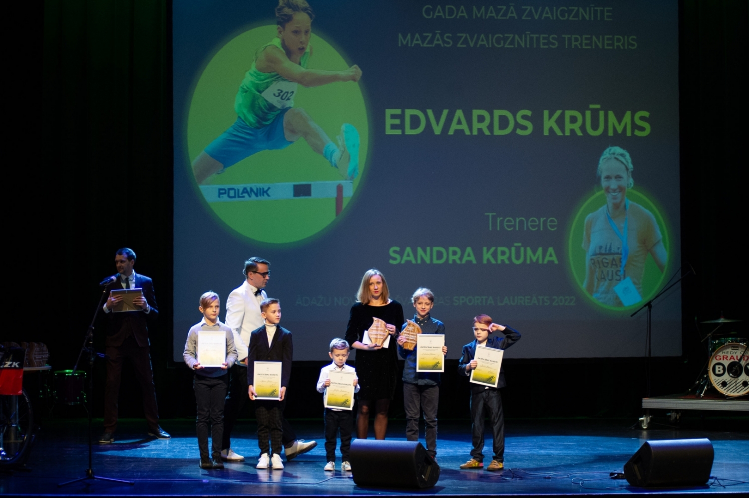 Sandra Krūma, Edvards Krūms