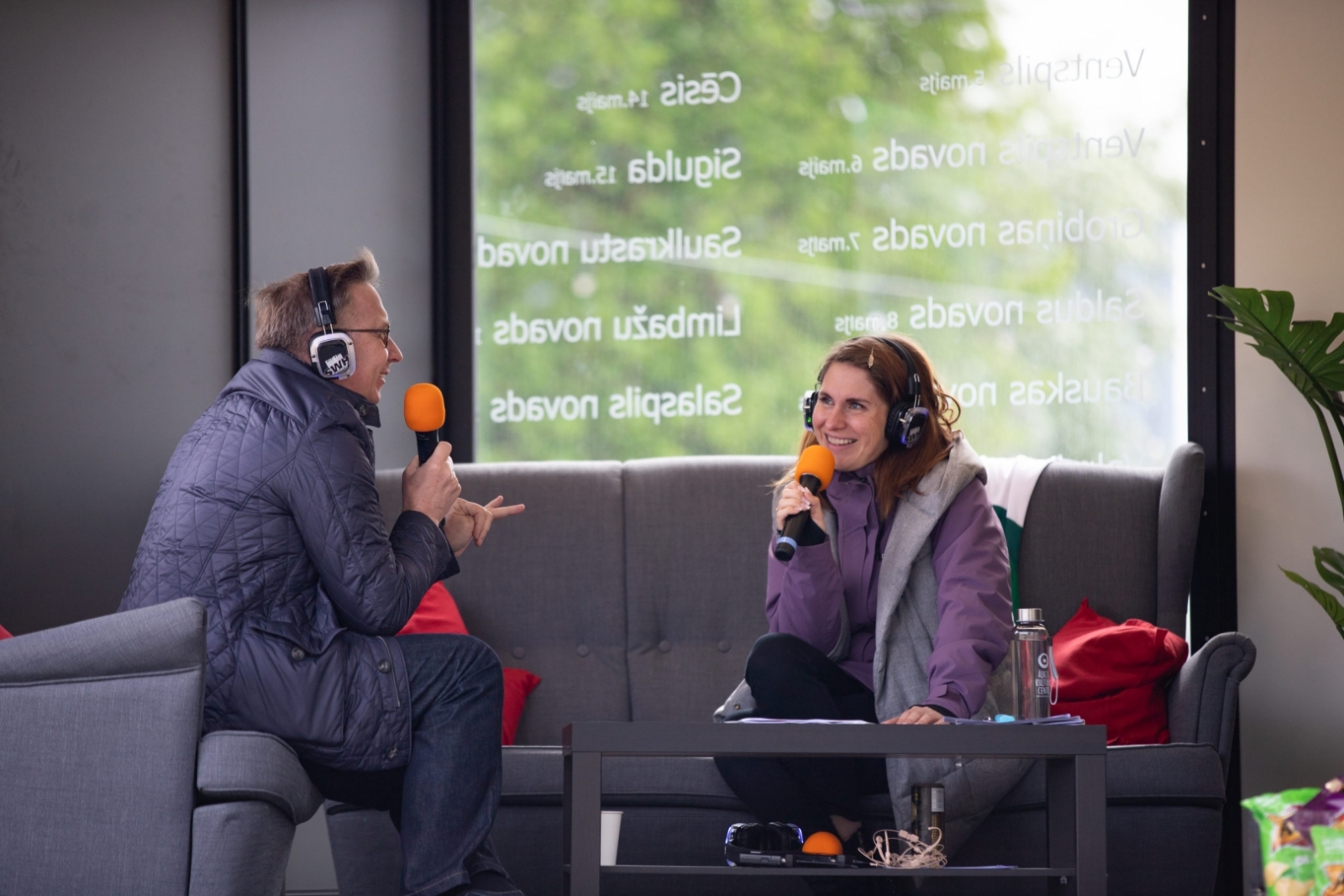 Radio SWH tiešraides studija viesojas Ādažos